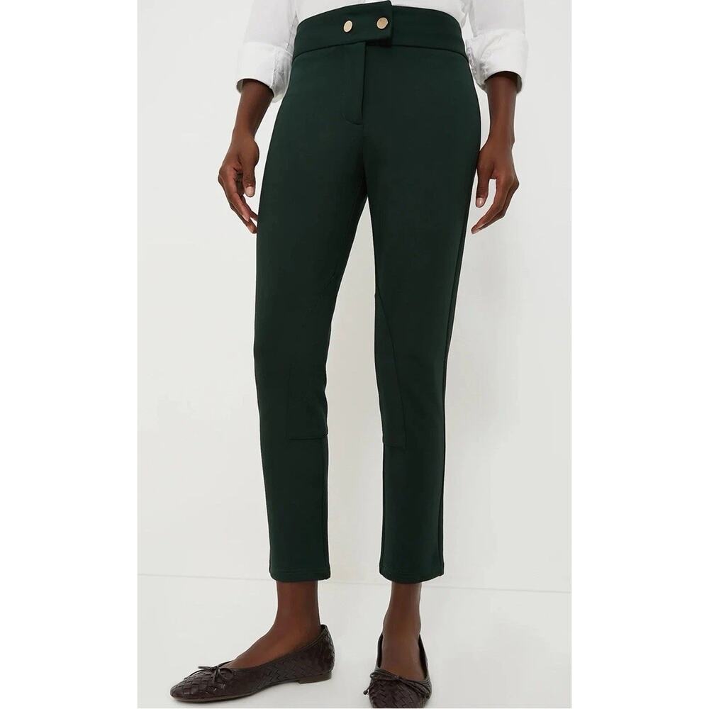 TUCKERNUCK Green Ponte Bridwell Riding Pants $148 NWT Extra Small XS
